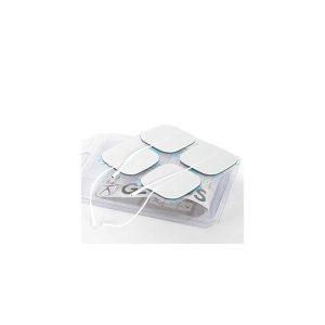 4 elettrodi autoadesivi quadrati myotrode plus 50×50 mm Globus