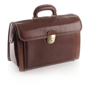 Borsa per medico in pelle di vitello pieno fiore executive Moretti bs 450